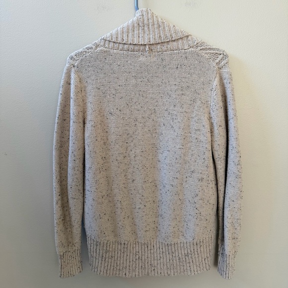 Mossino Off White Shawl Collar Cardigan, Sz S - Picture 4 of 16